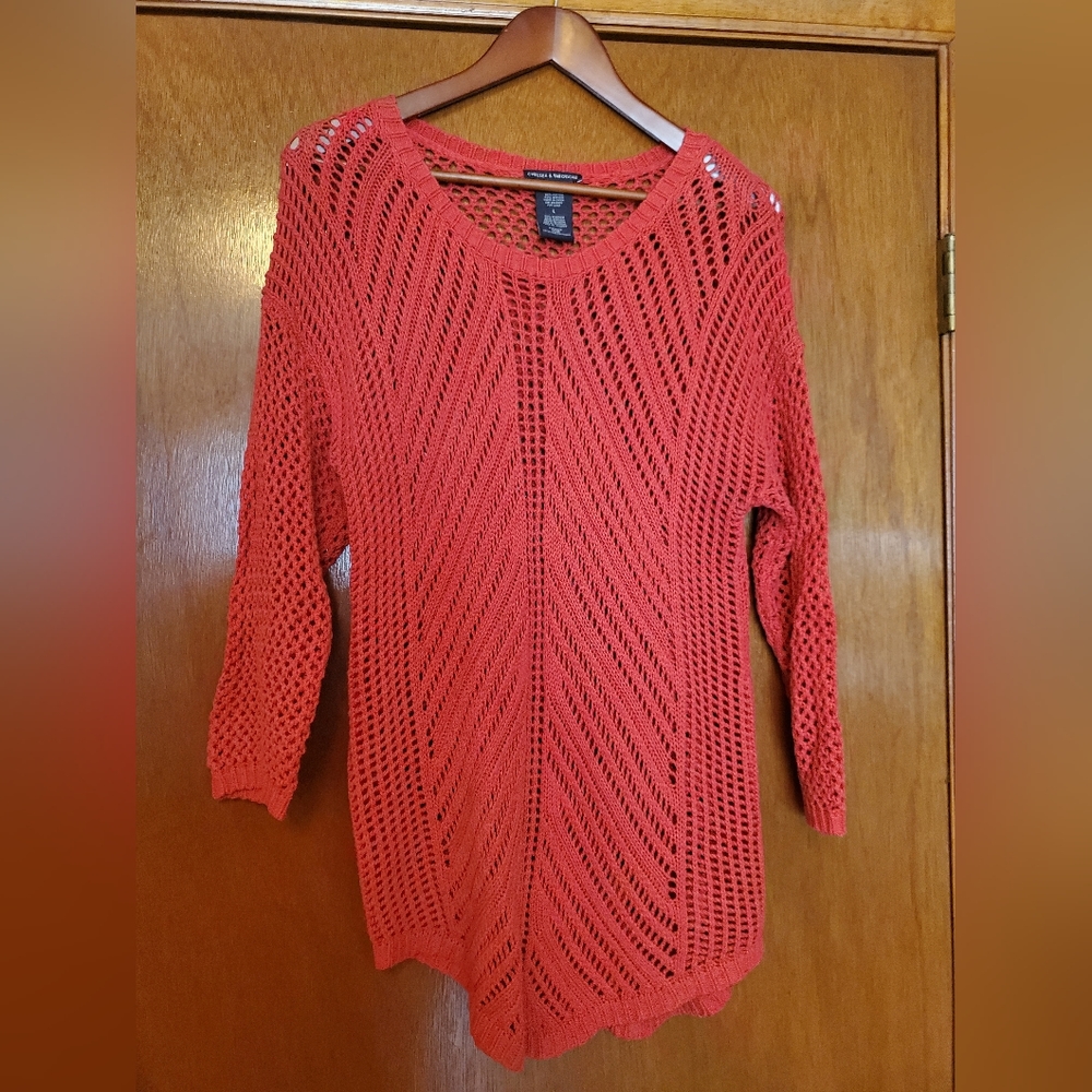 Red sweater